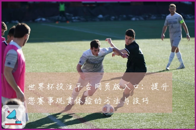 世界杯投注平台网页版入口：提升您赛事观赏体验的方法与技巧